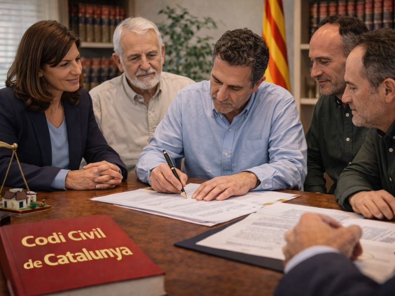 repartir herencia entre hermanos