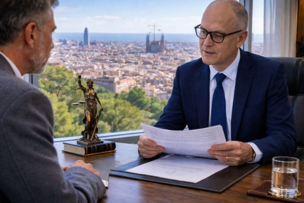 división judicial de herencia en Cataluña