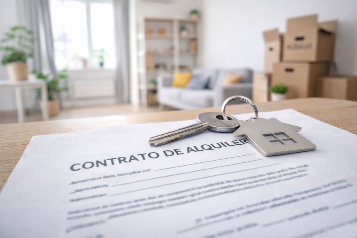 Contrato de alquiler y llaves