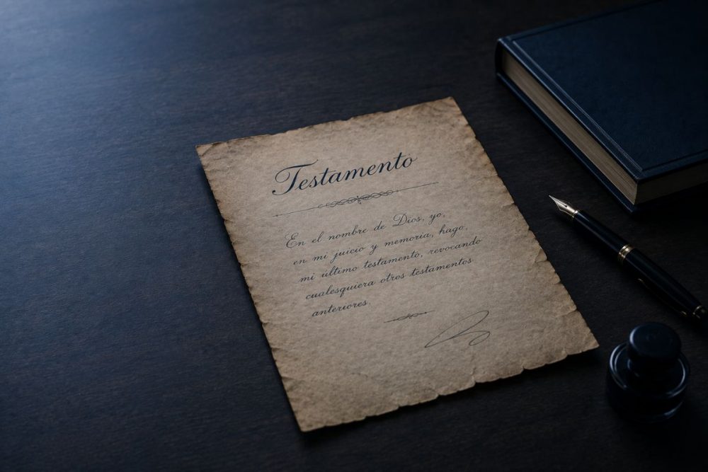 nulidad del testamento en Cataluña